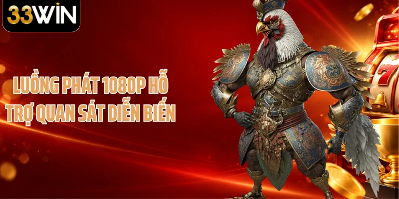 Luồng phát 1080p hỗ trợ quan sát diễn biến