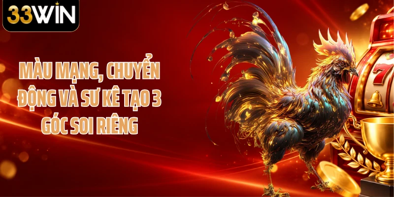 Màu mạng, chuyển động và sư kê tạo 3 góc soi riêng