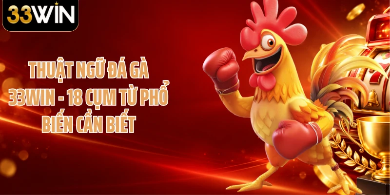 Thuật Ngữ Đá Gà 33WIN - 18 Cụm Từ Phổ Biến Cần Biết